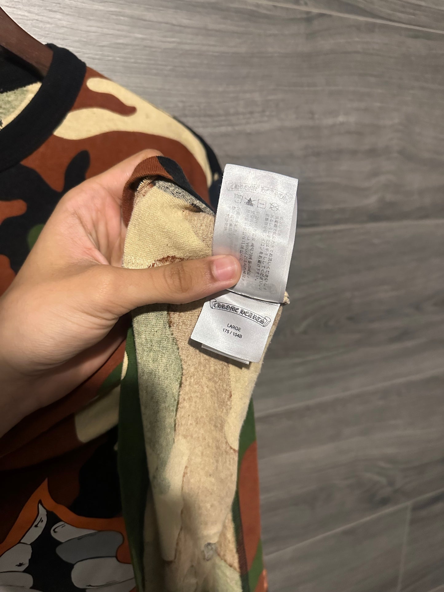 Chrome Hearts Matty Boy Camo Longsleeve