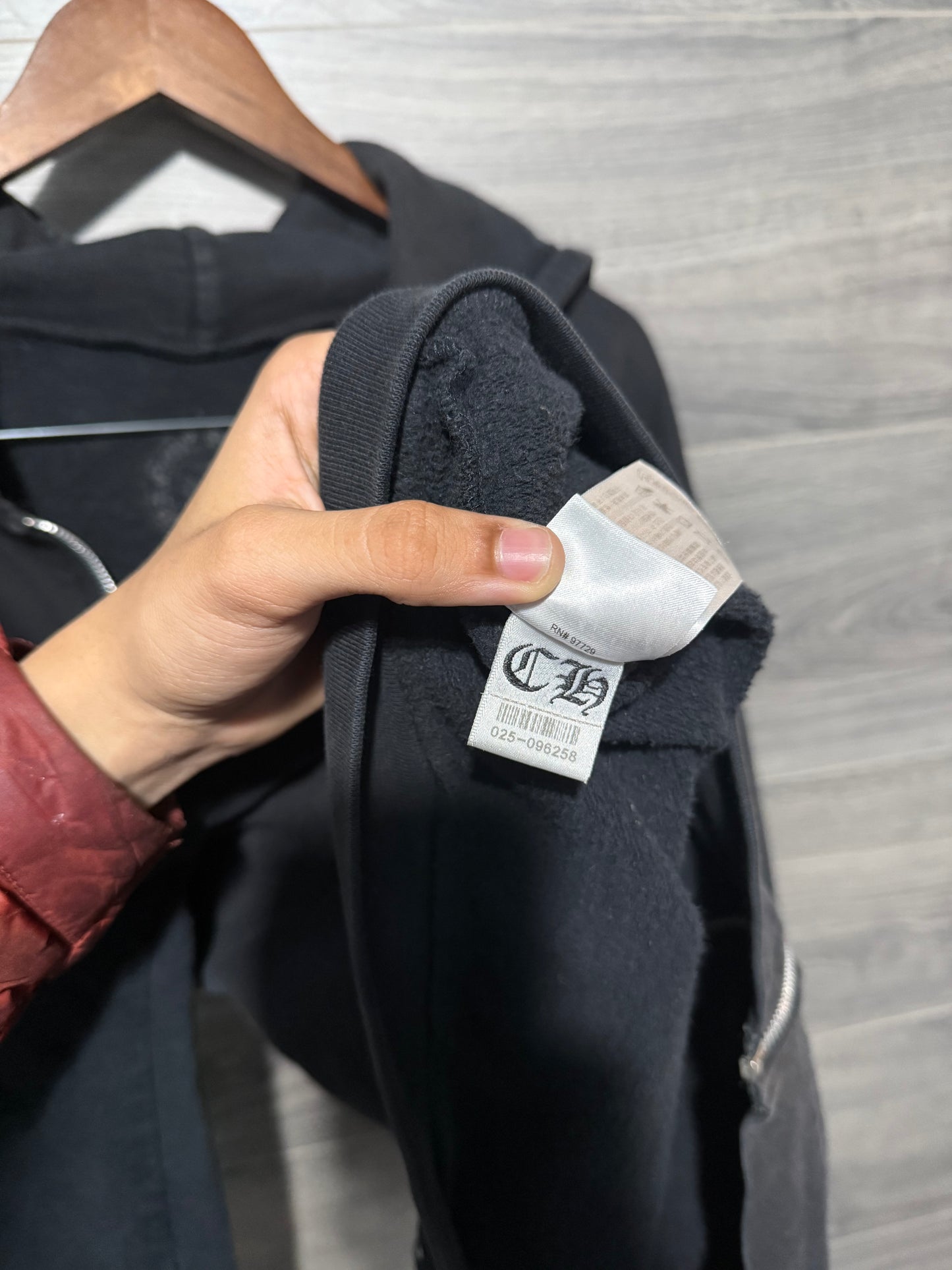 Chrome Hearts Floral Zip Up