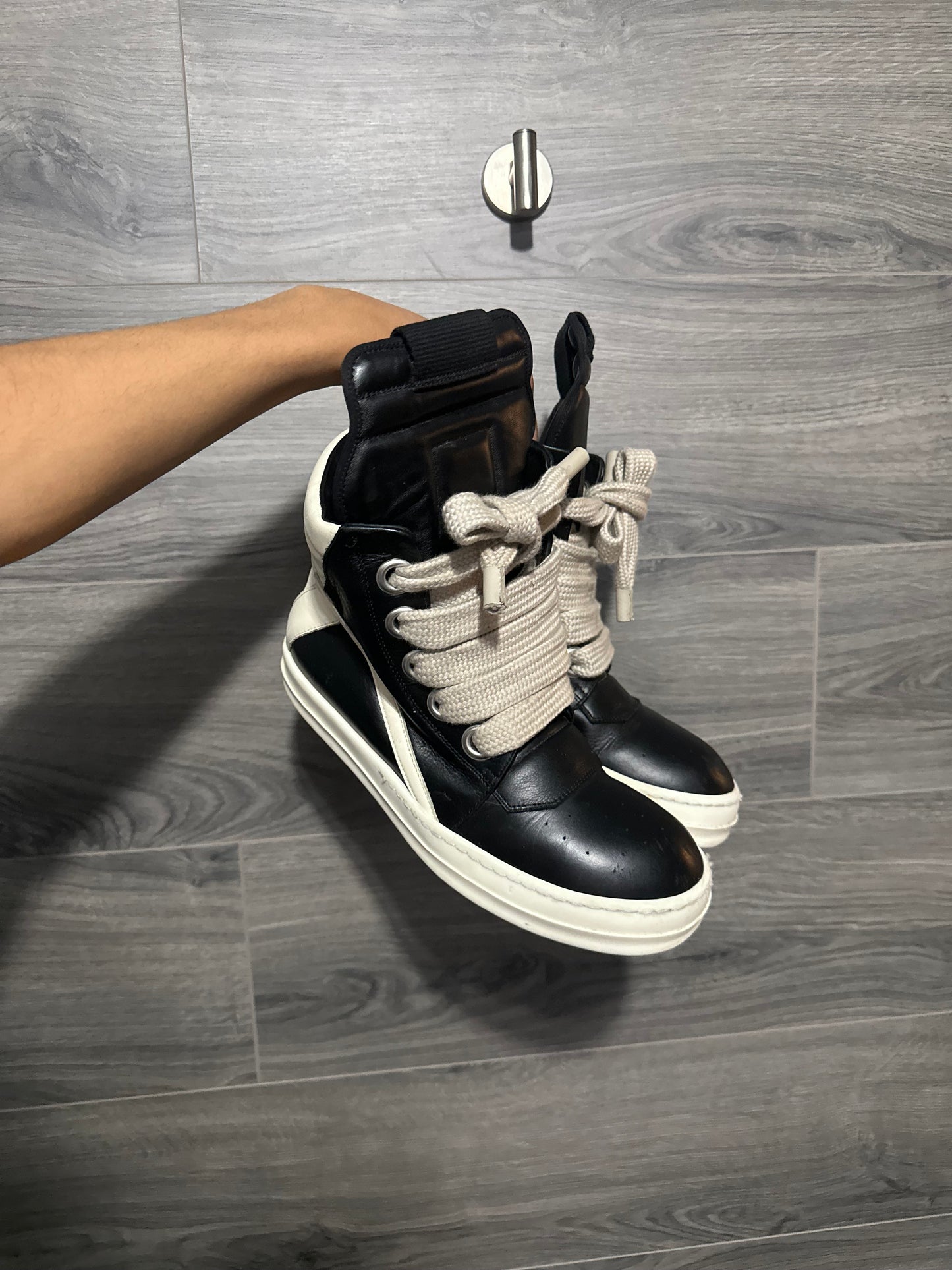 Rick Owens Jumbo Lace Geobaskets