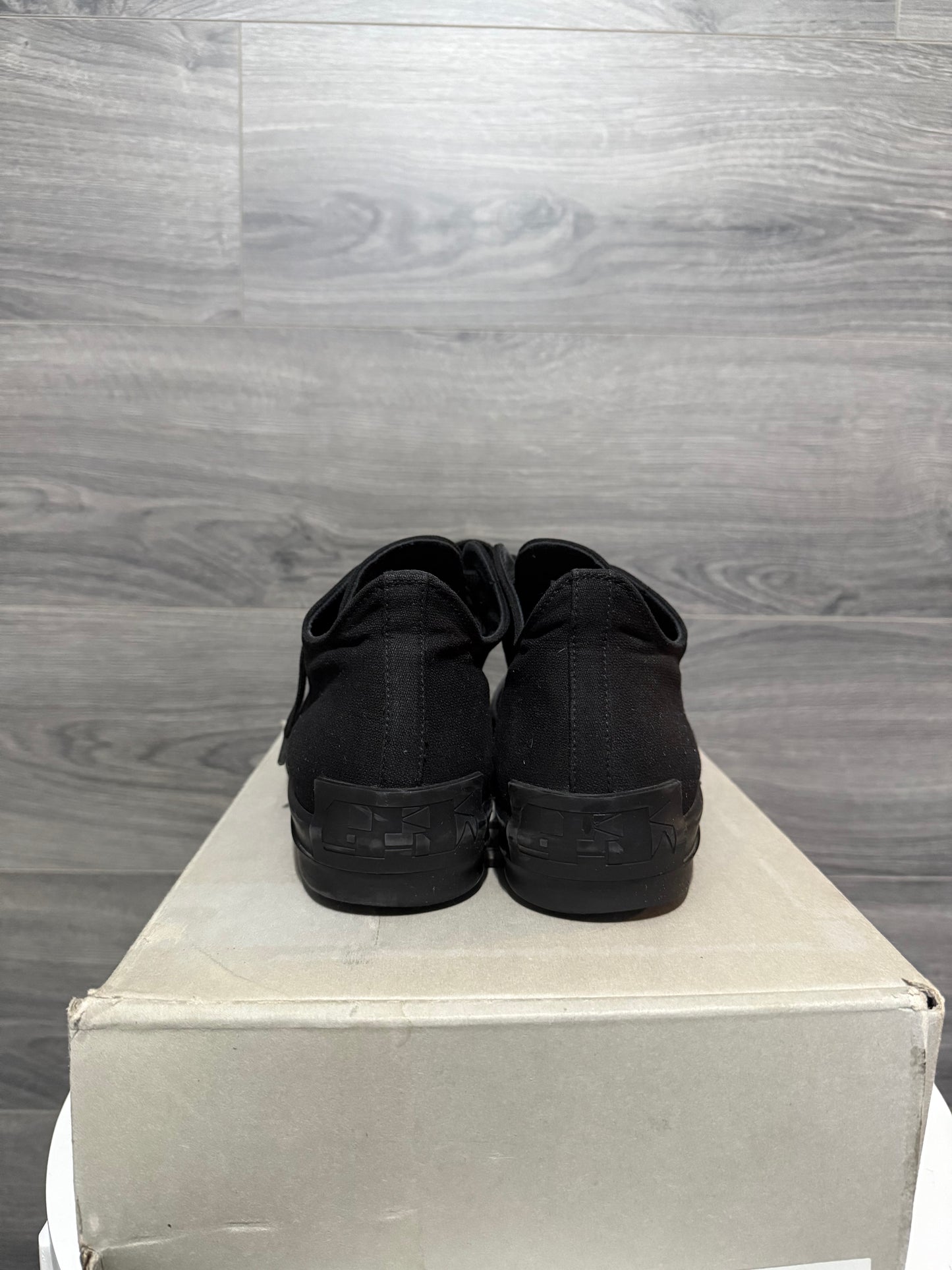 Rick Owens “Black” Lowtop Ramones