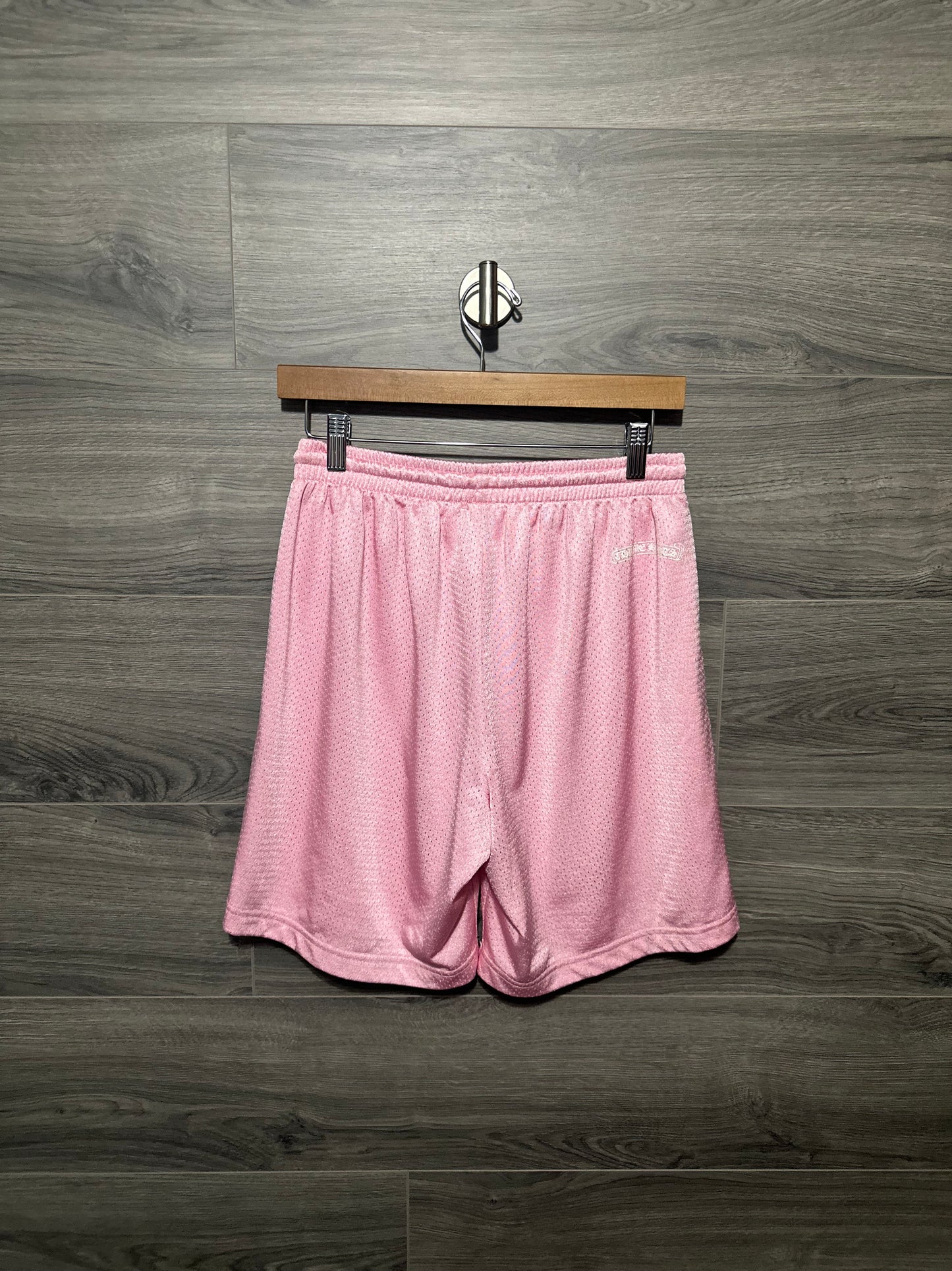 Chrome Hearts Pink Mesh Shorts
