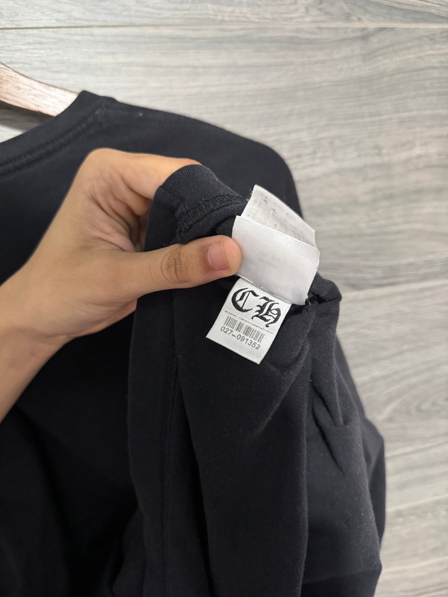 Chrome Hearts Neck Logo Longsleeve