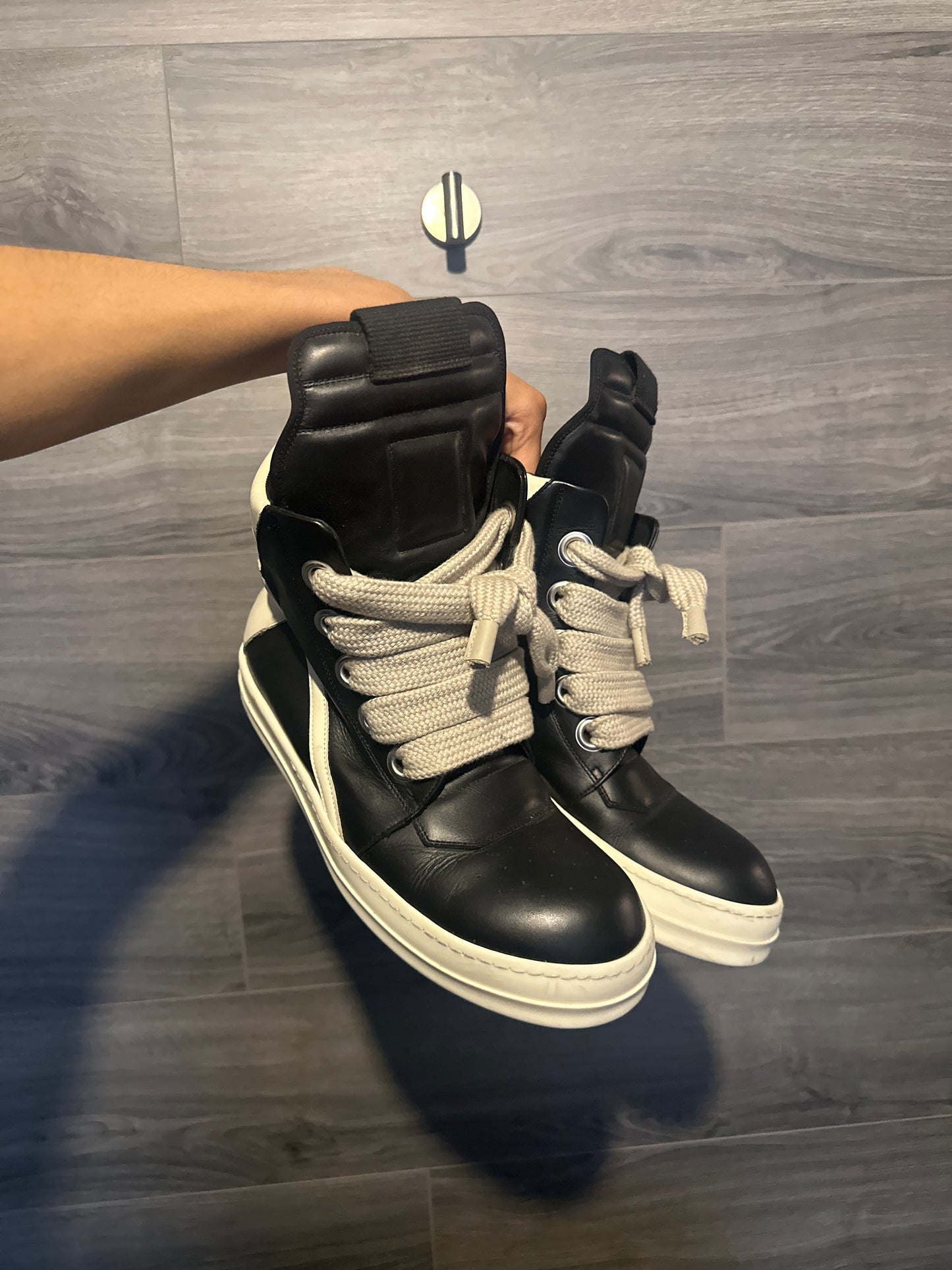 Rick Owens Jumbo Lace Geobaskets