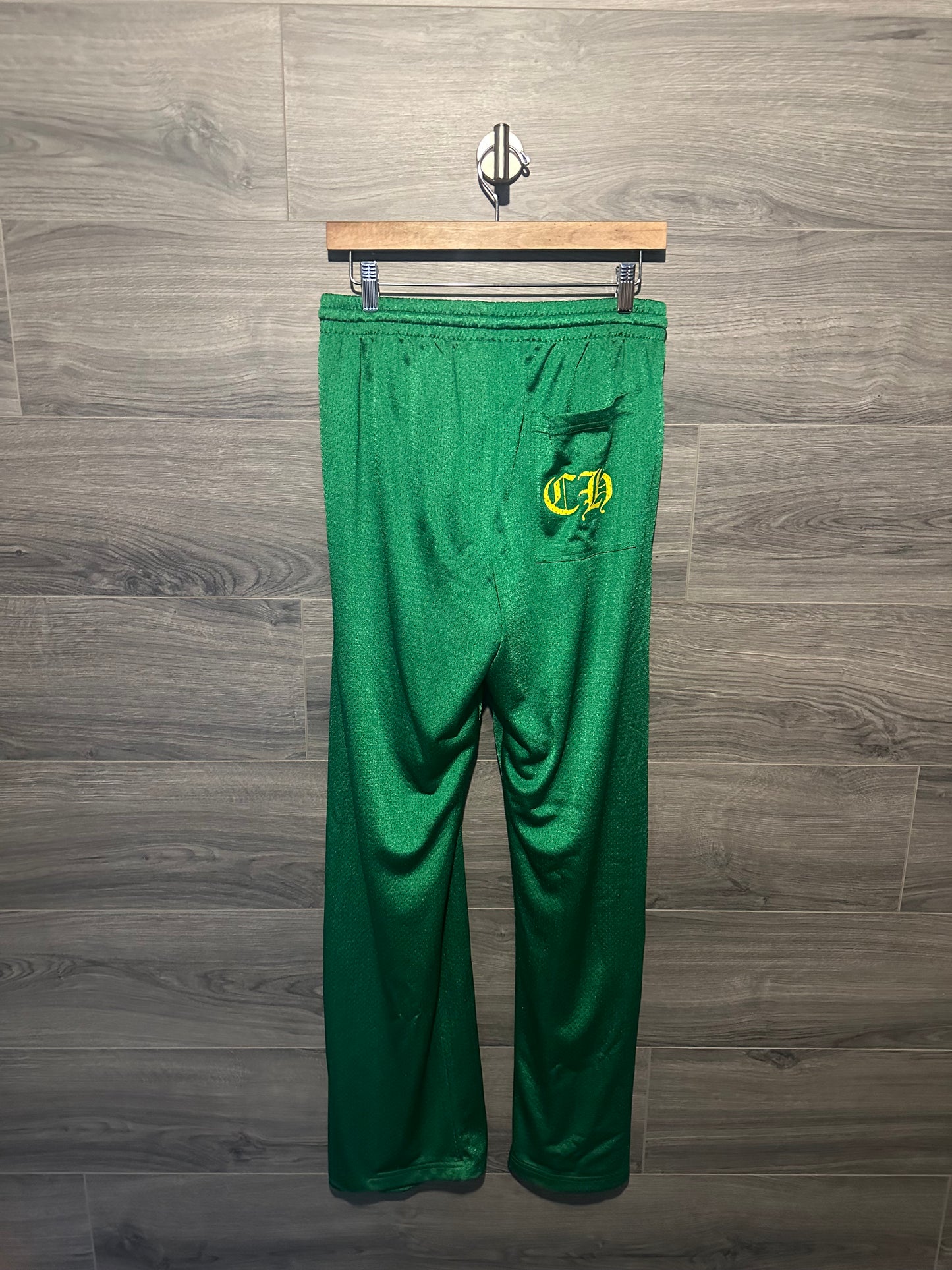 Chrome Hearts Mesh Green Sweats