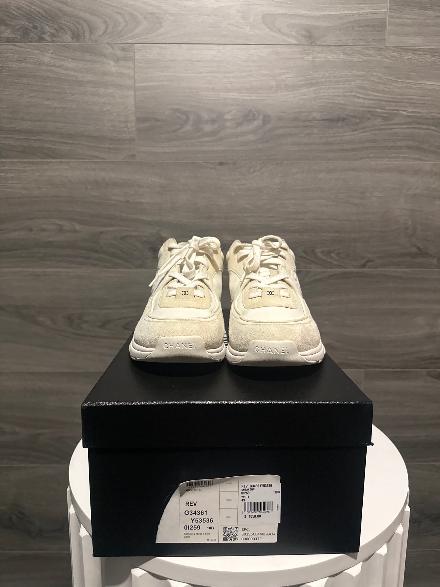 Chanel "White" Sneakers