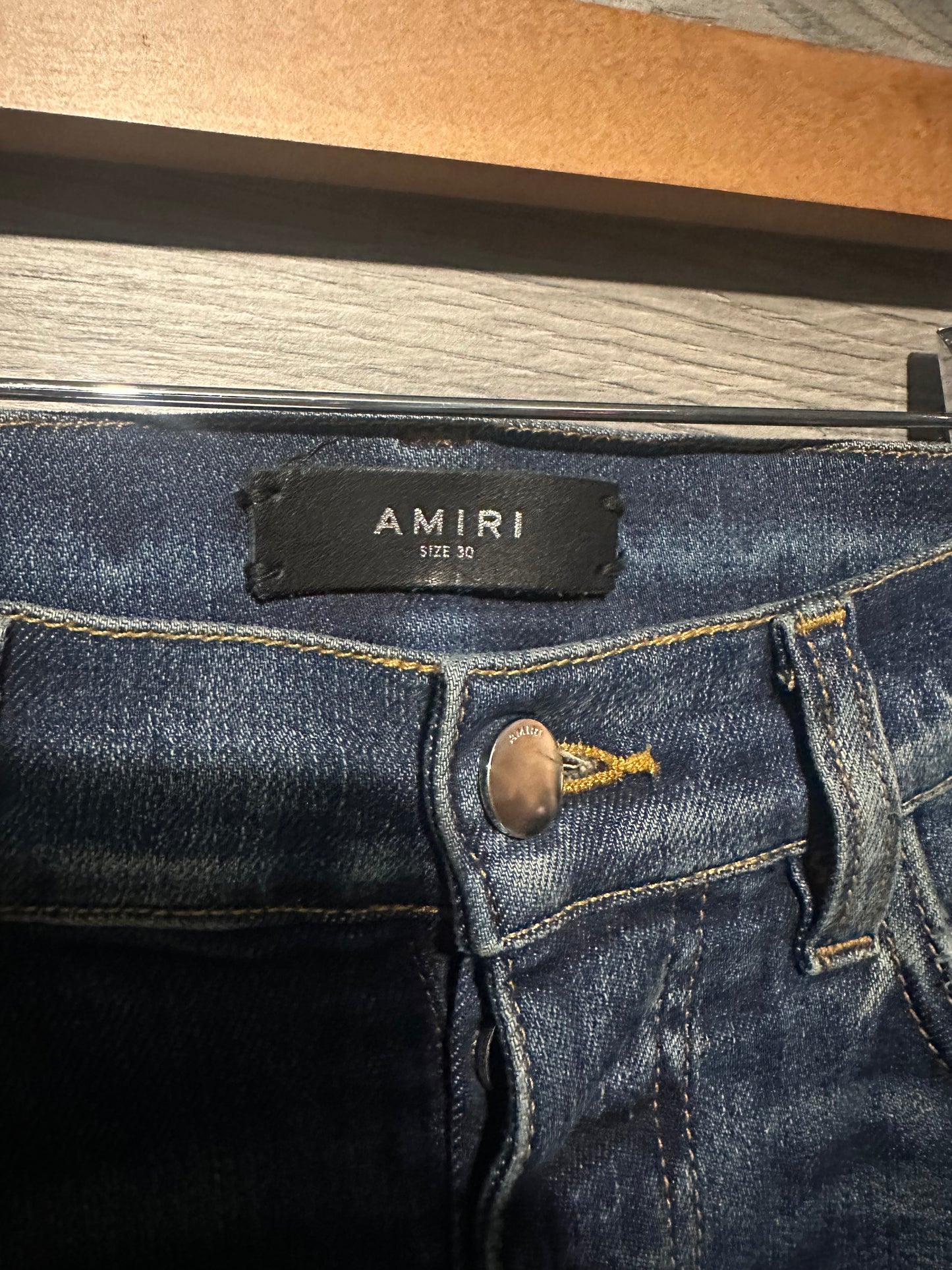 Amiri Mx1 "Red Bandana" Patch Jeans