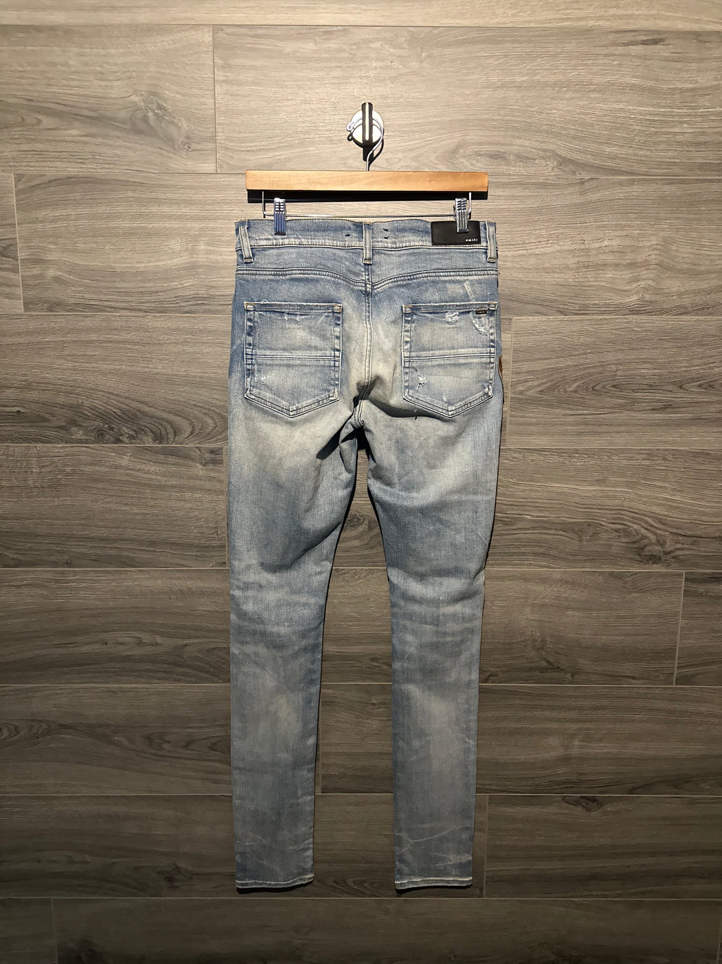 Amiri Embroidered Patch Jeans