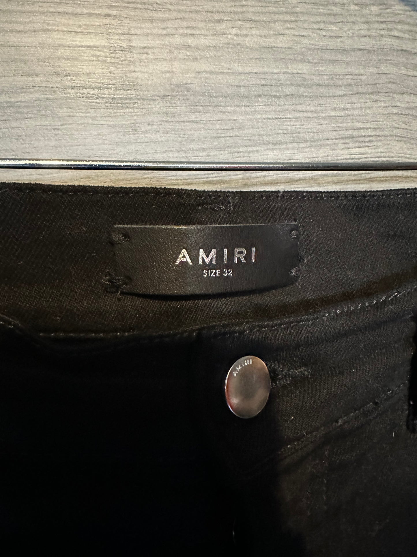 Amiri Mx1 "Brown" Patch Jeans