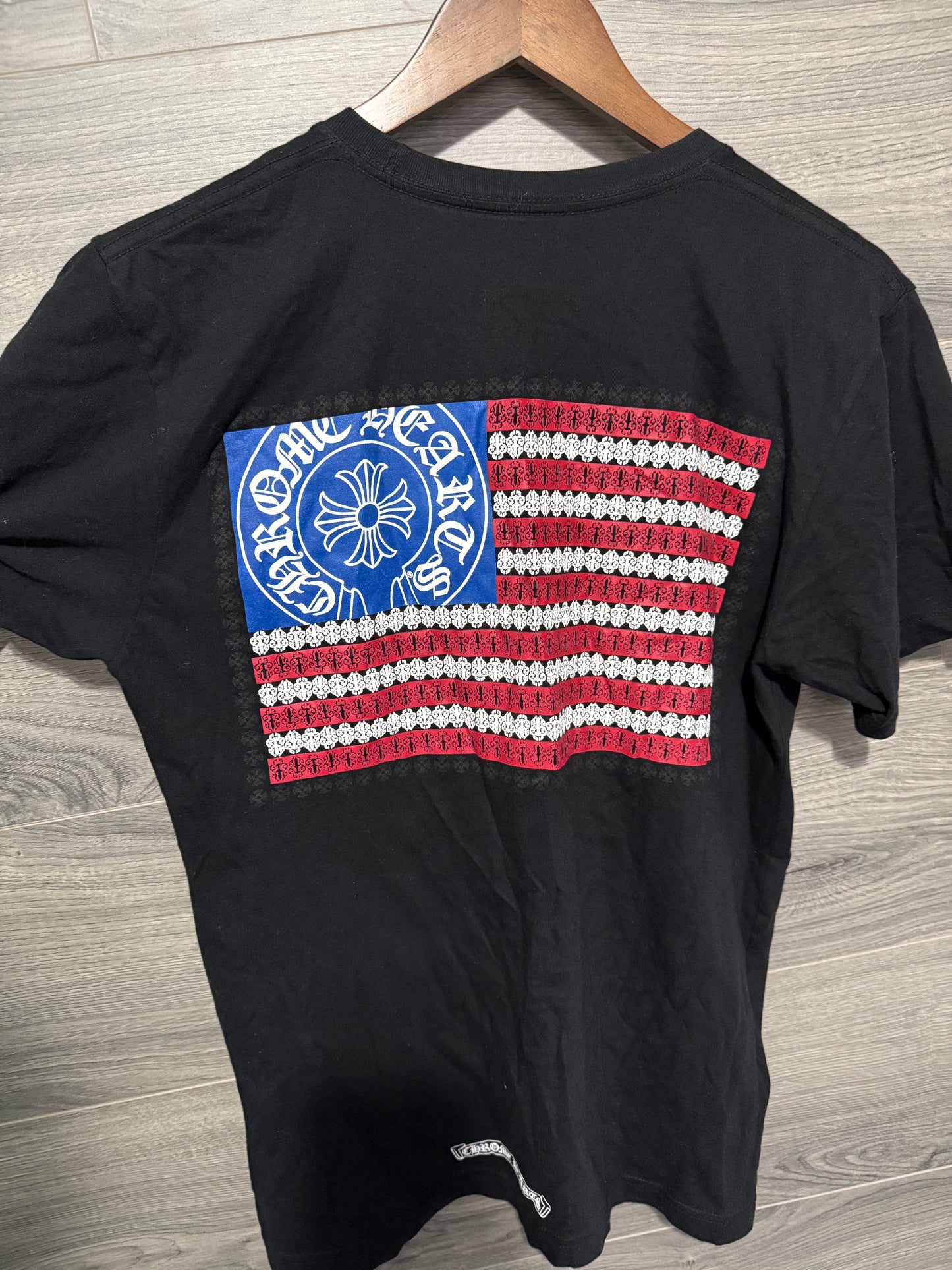 Chrome Hearts USA Flag Tee