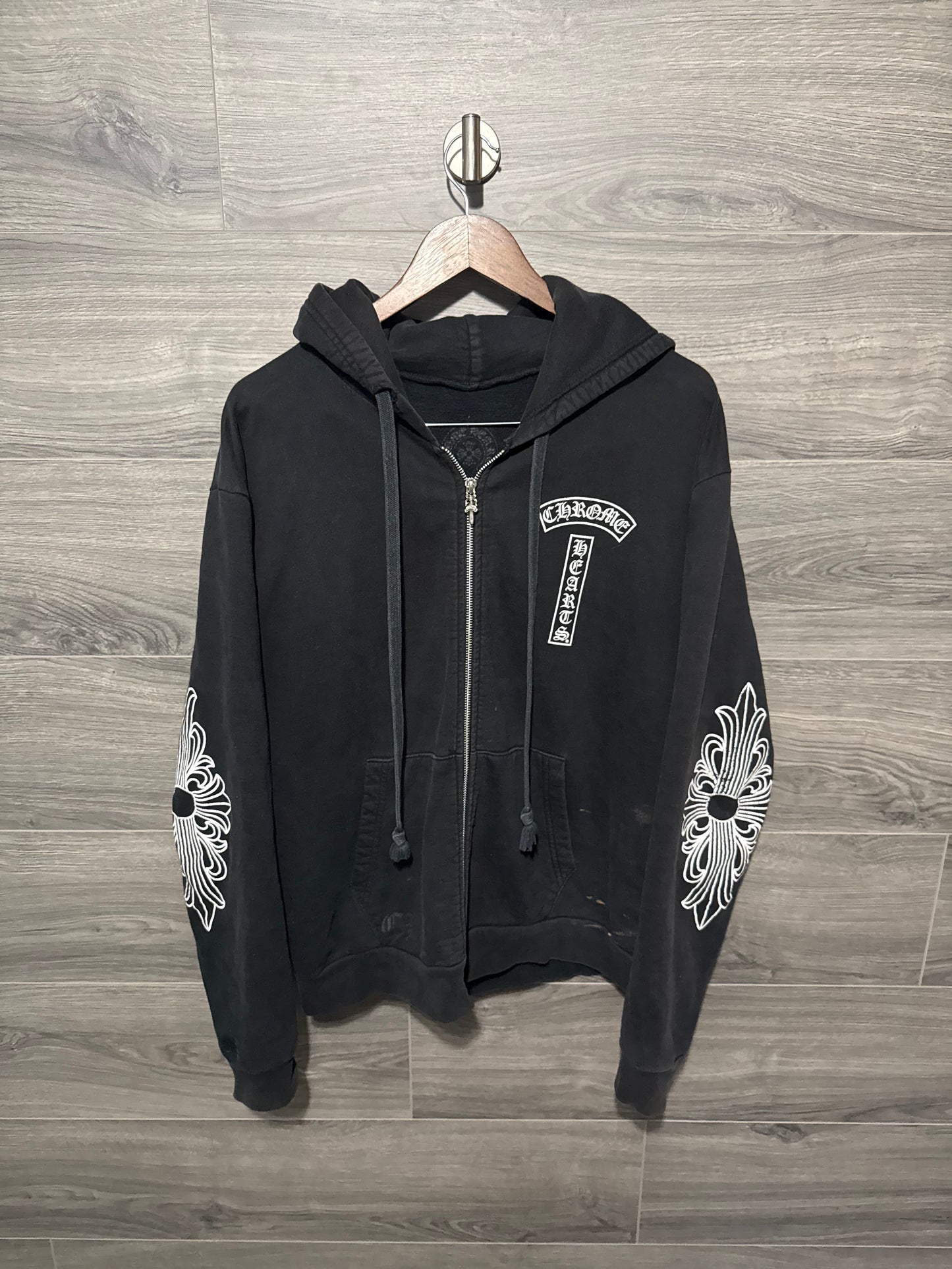 Chrome Hearts Floral Zip Up