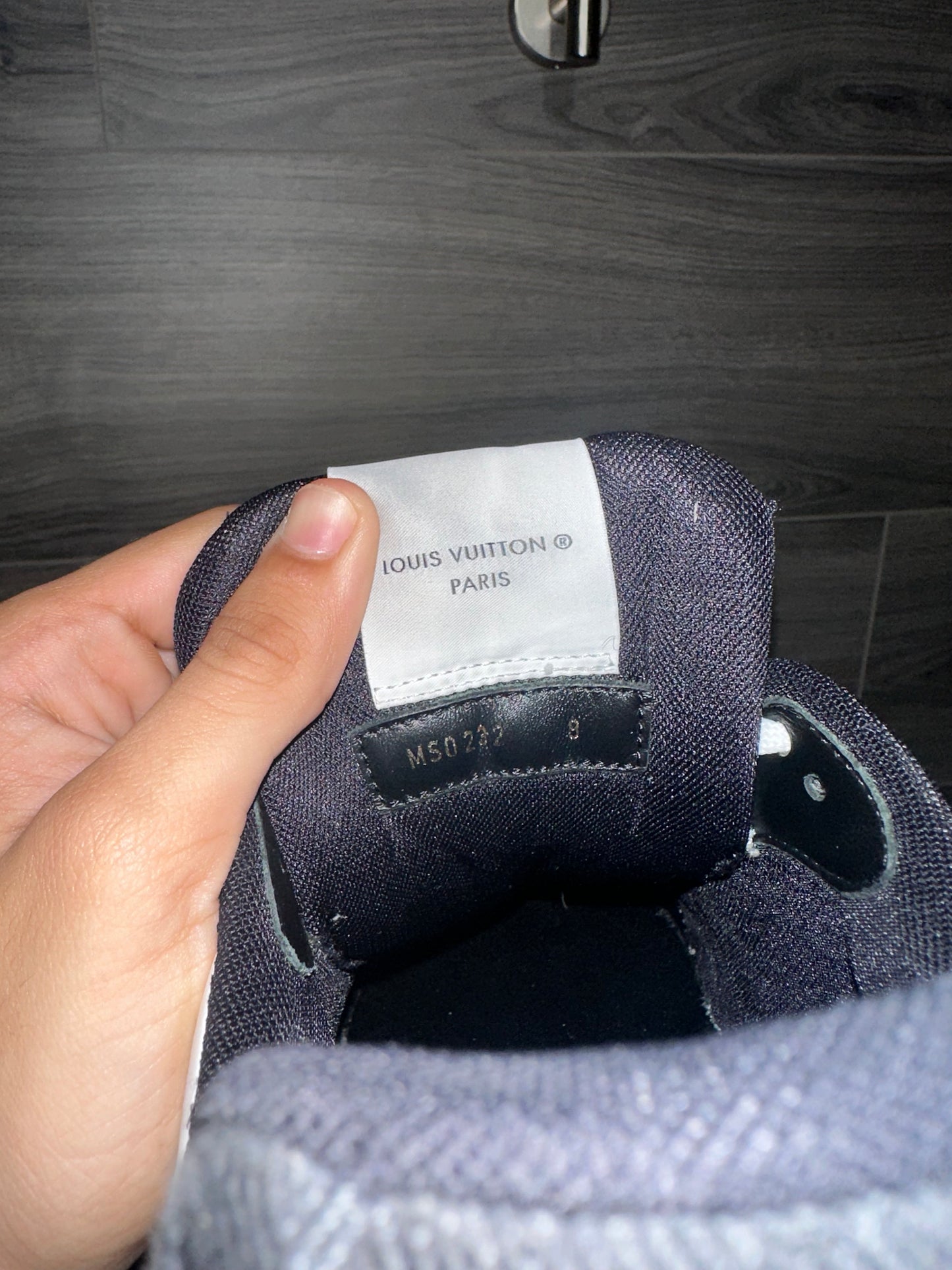 Louis Vuitton “Black/White” Trainers