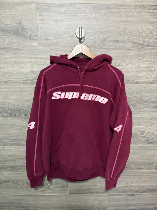 Supreme Overclock Hoodie “Burgundy”