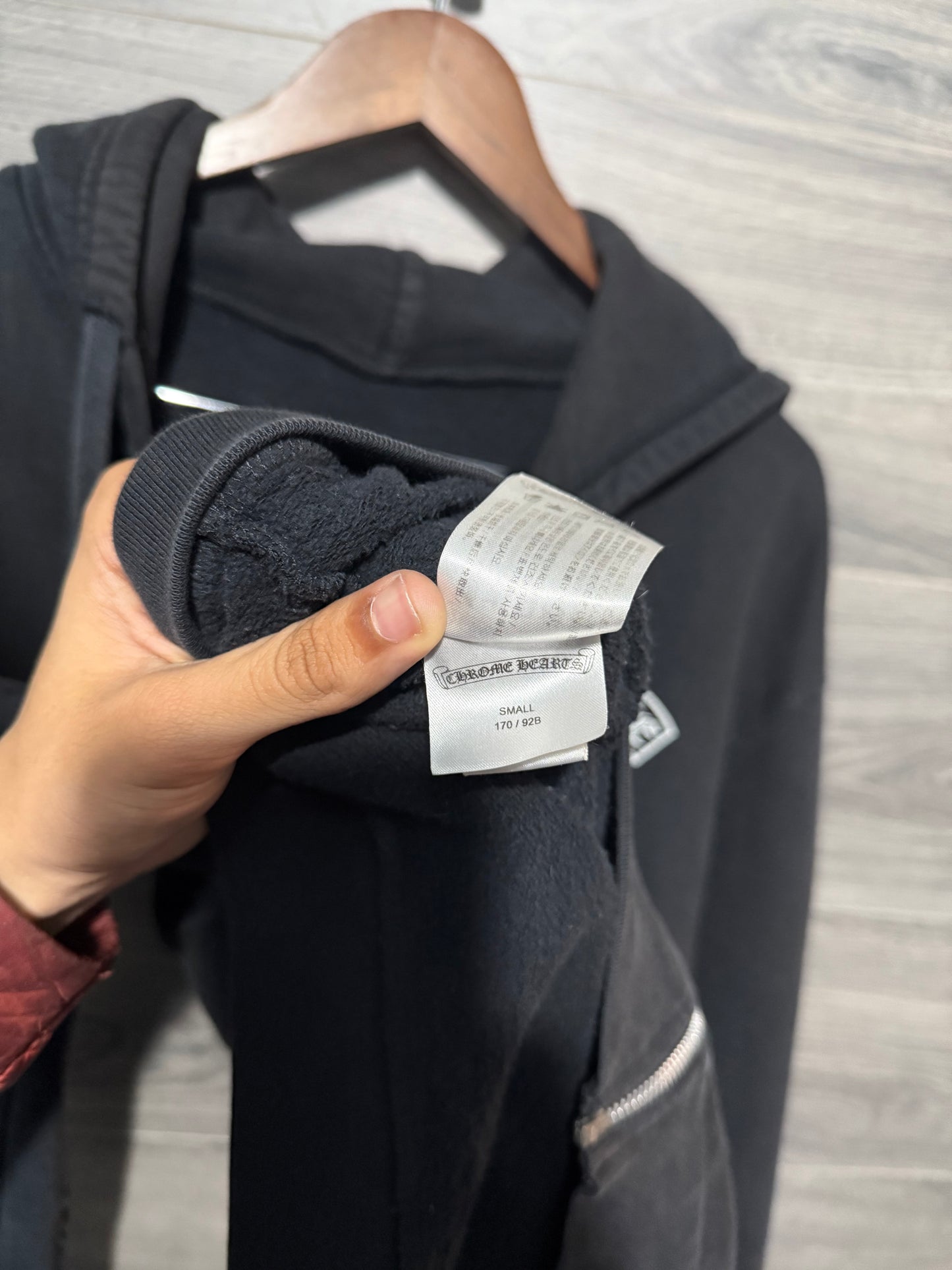 Chrome Hearts Floral Zip Up