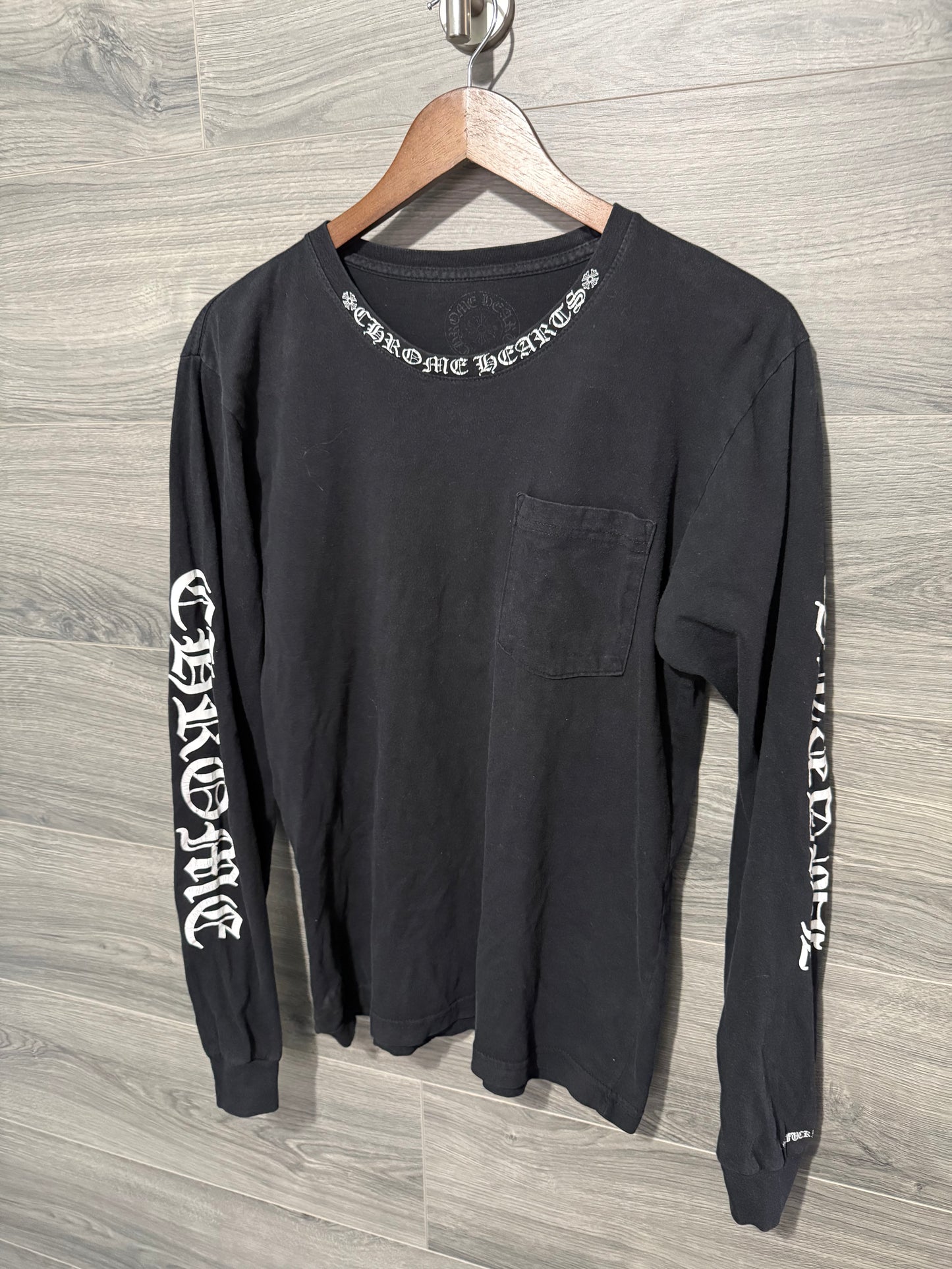 Chrome Hearts Neck Logo Longsleeve