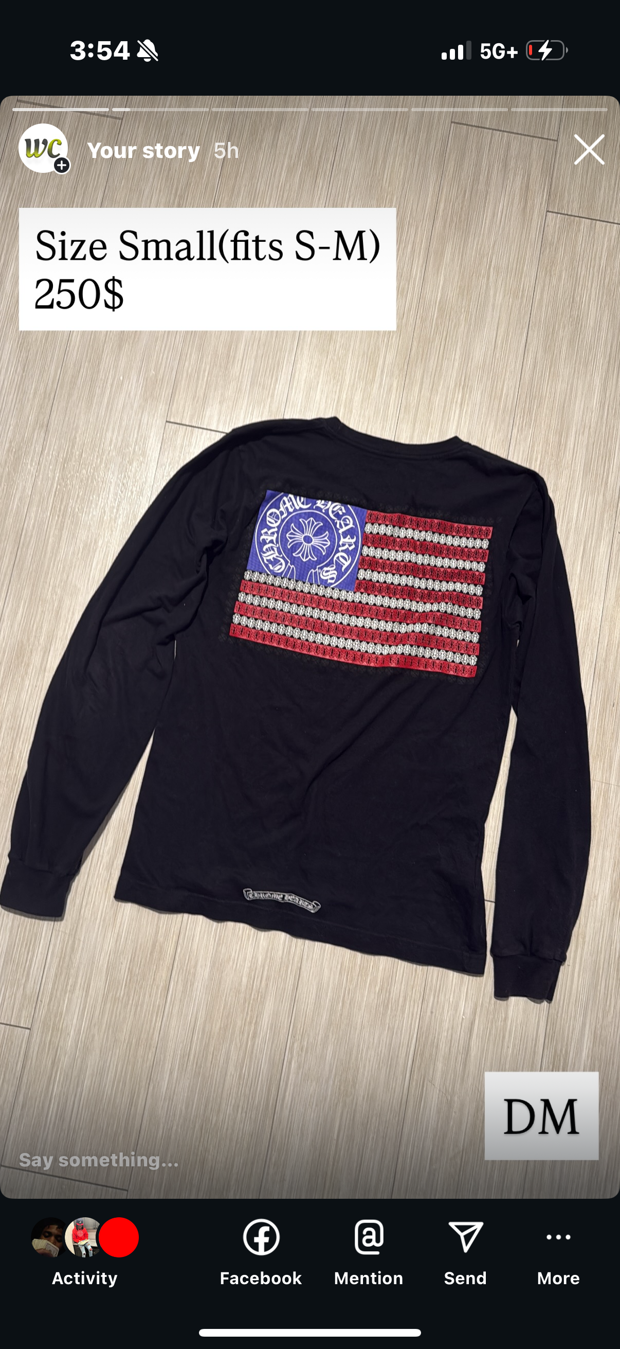 Chrome Hearts Flag Longsleeve
