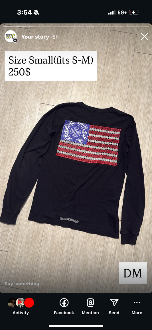 Chrome Hearts Flag Longsleeve