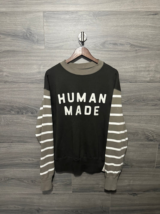 Human Made Striped Crewneck