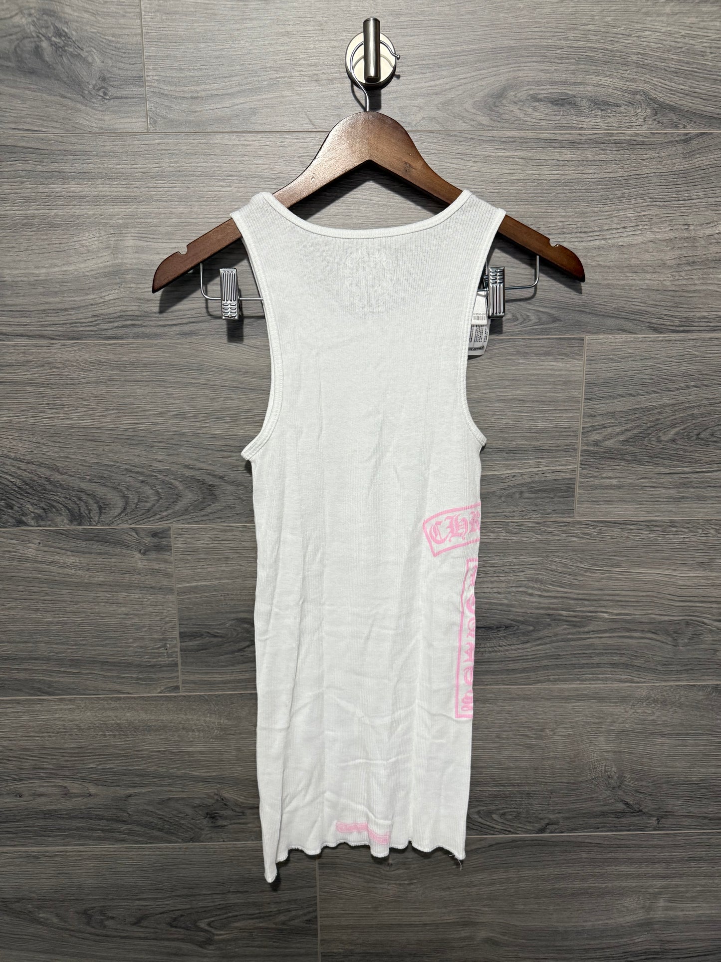 Chrome Hearts Pink Tbar Tank Top