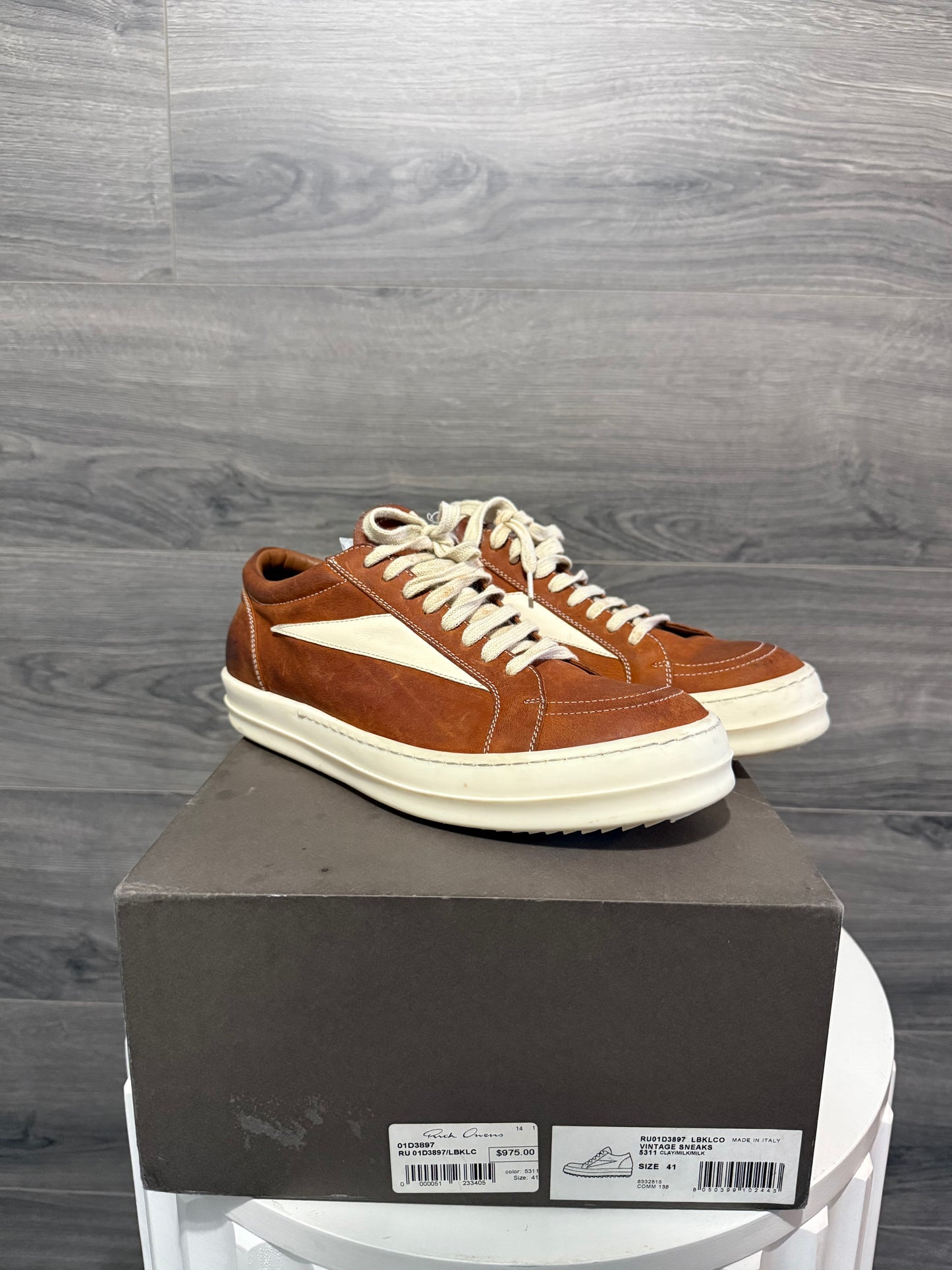 Rick Owens Mainline Vintage Sneakers