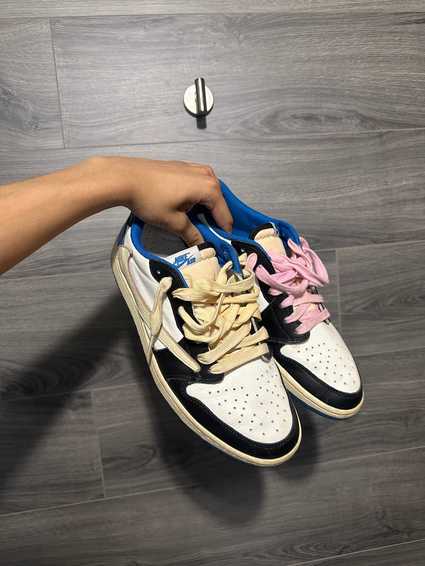 Travis Scott Fragment Jordan 1 Lows
