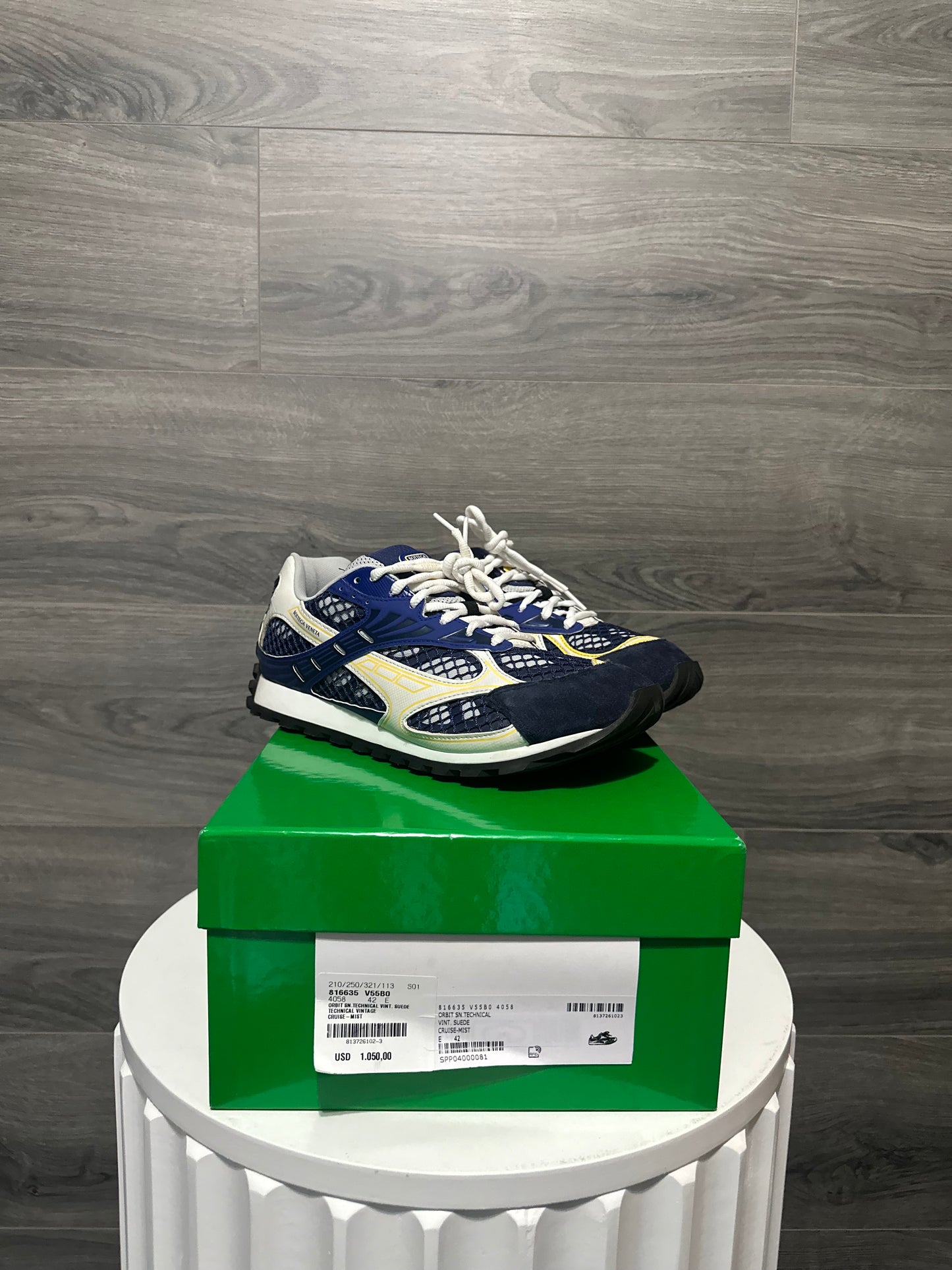 Botega “Blue/Yellow” Orbit Sneakers