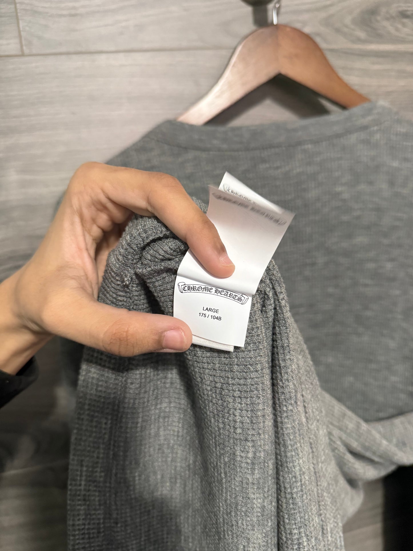 Chrome Hearts Thermal Embroidered Longsleeve