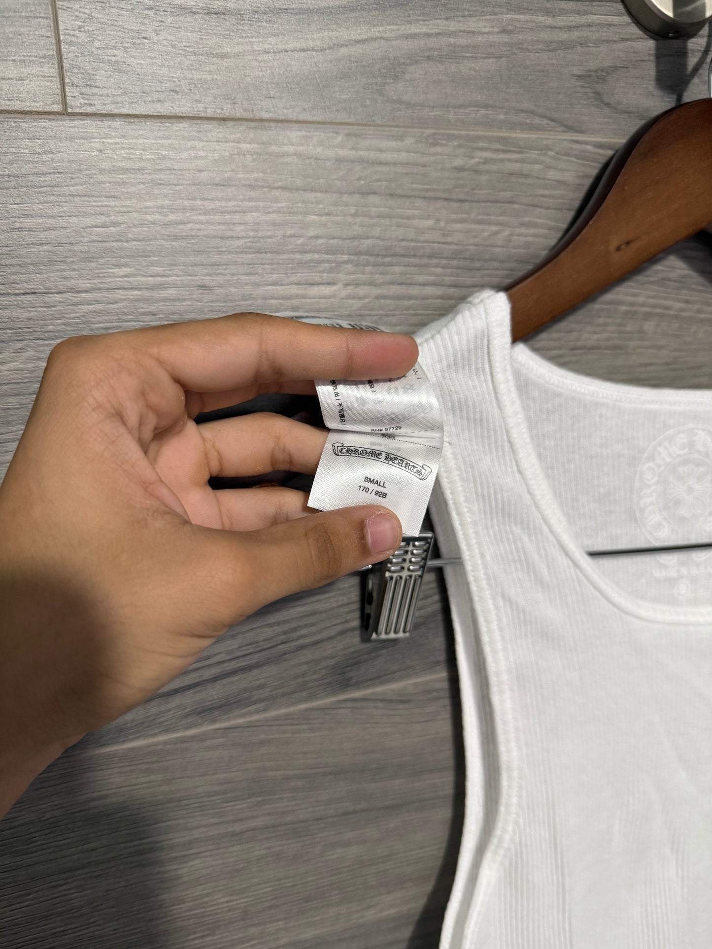 Chrome Hearts Pink Tbar Tank Top