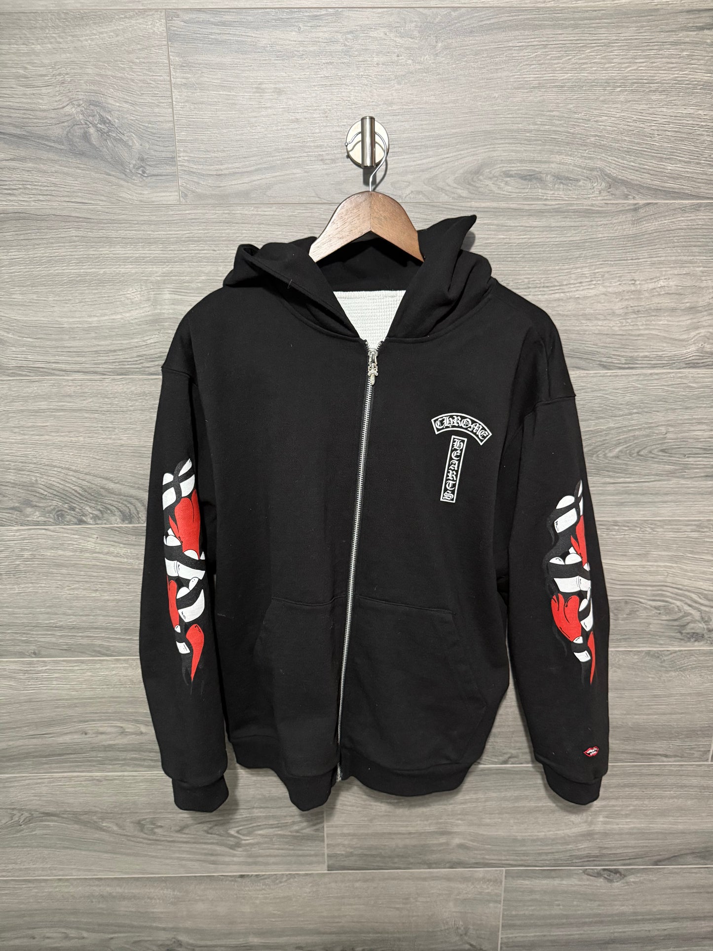 Chrome Hearts “Pussy and Chrome” Thermal Zip Up
