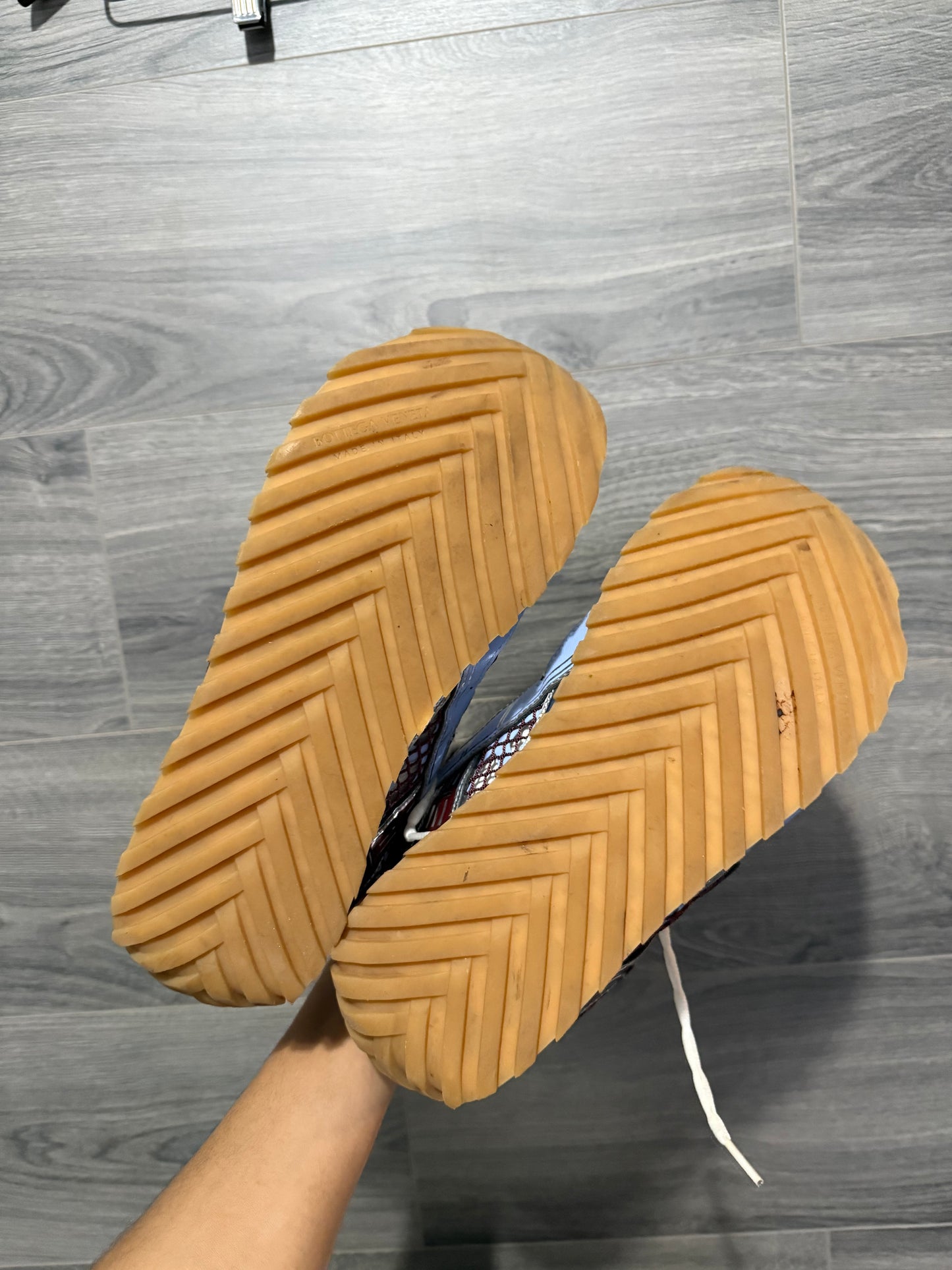 Botega Orbit Sneakers “Maroon/Light Blue”