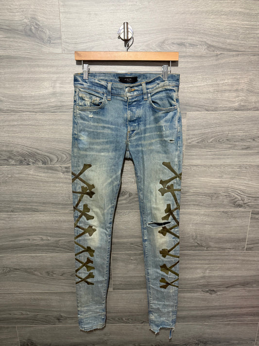 Amiri Bone “Camo” Jeans