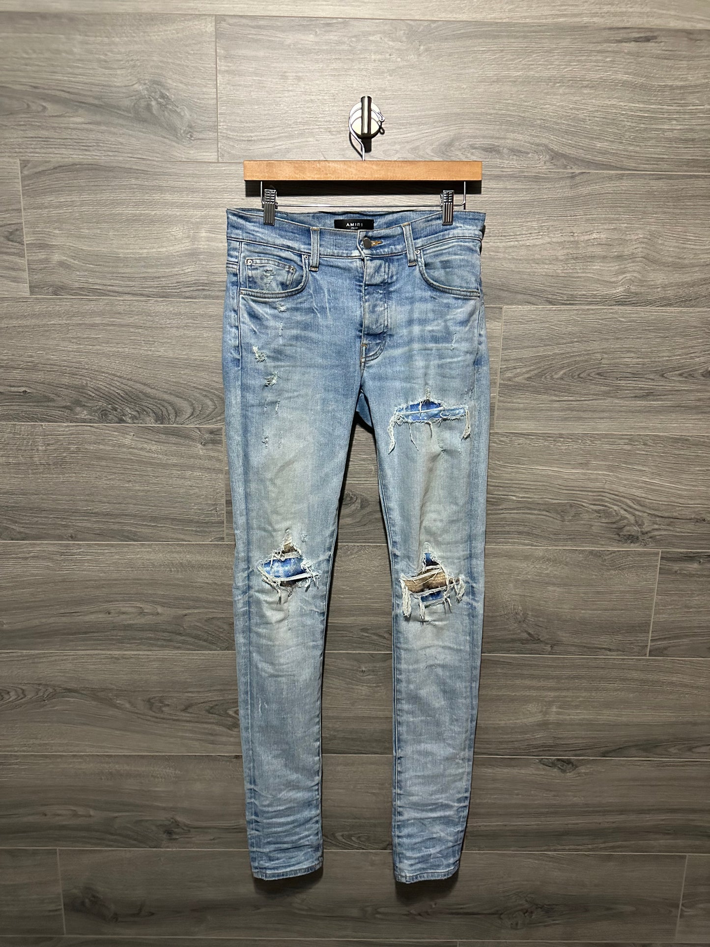 Amiri Mx1 “Yarn” Patch Jeans