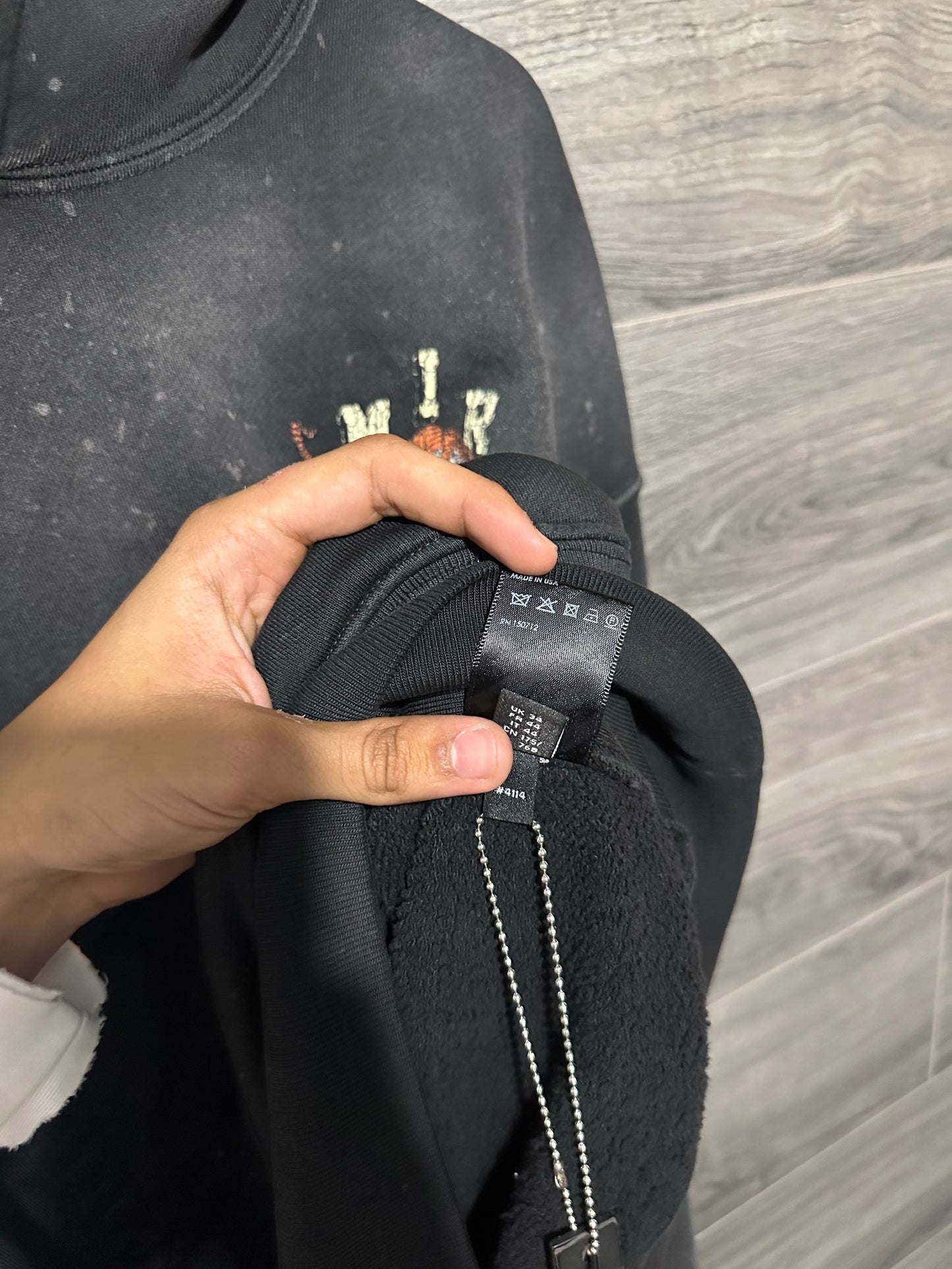 Amiri Varsity Hoodie