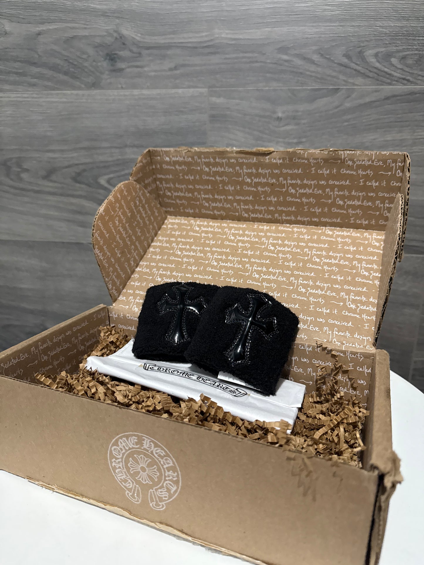 Chrome Hearts “Black” Patch Sweatbands