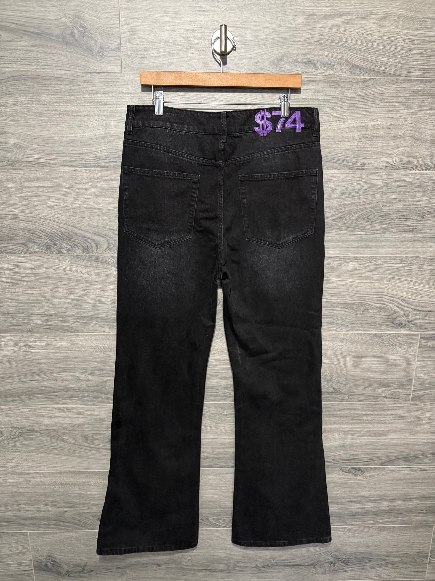 74iswar Black Jeans