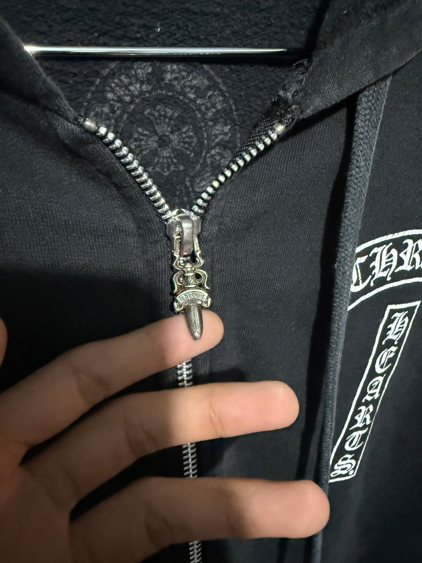 Chrome Hearts Floral Zip Up