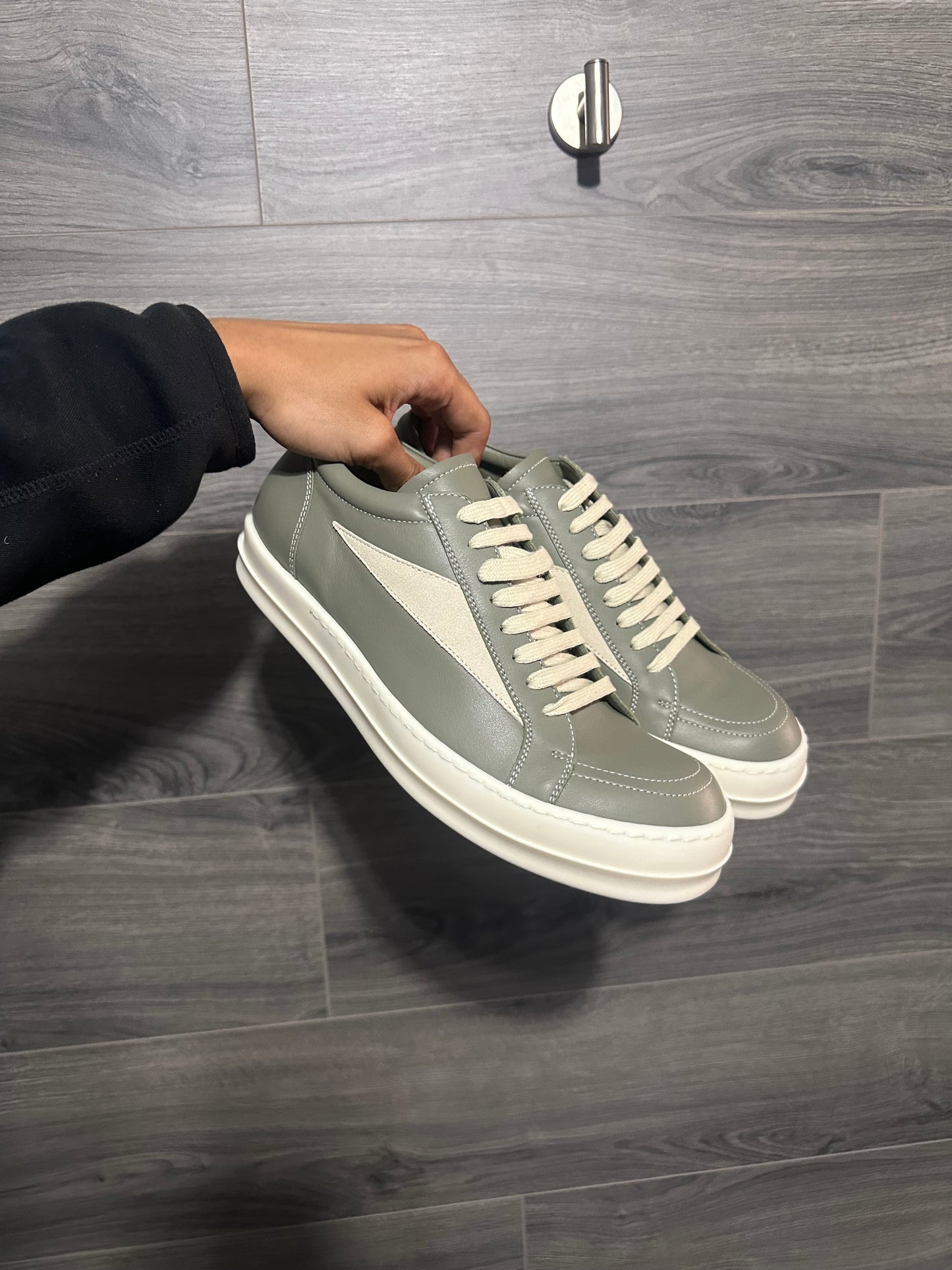 Rick Owens Mainline “Olive” Vintage Sneaker