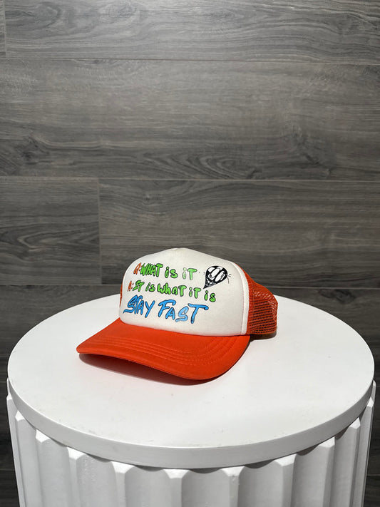 Chrome Hearts “Stay Fast” Trucker