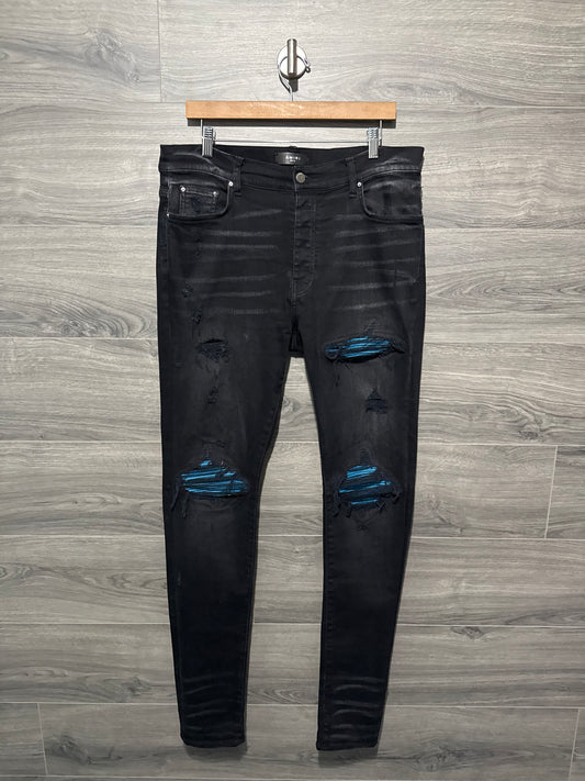 Amiri Mx1 “Cracked Blue” Jeans