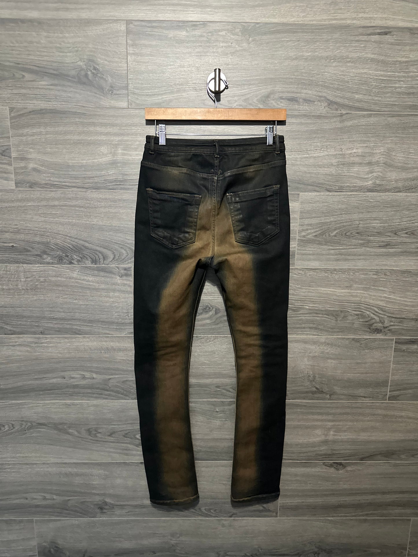 Rick Owens Mudwash Detroit Cut Jeans
