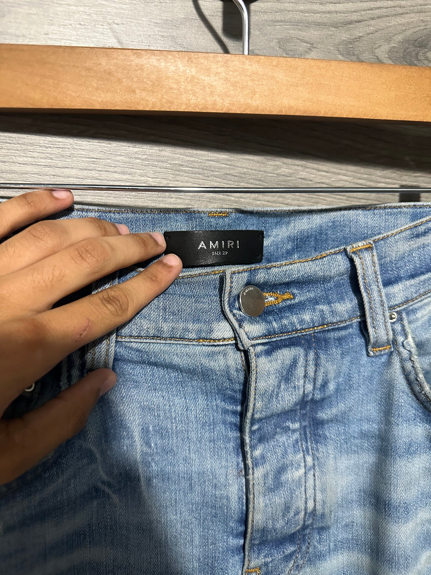 Amiri Mx1 “Yarn” Patch Jeans