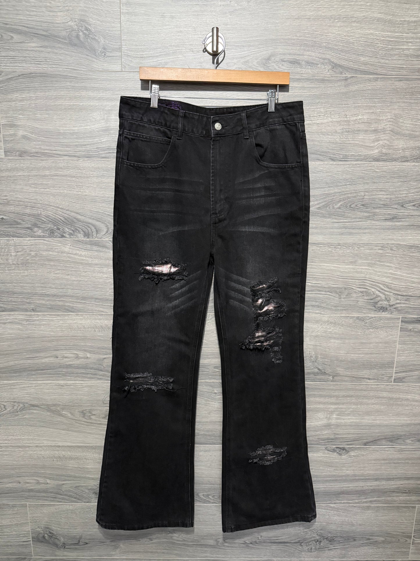74iswar Black Jeans