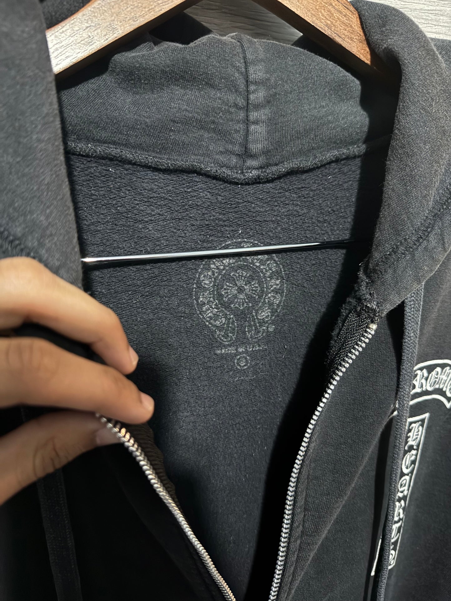 Chrome Hearts Floral Zip Up