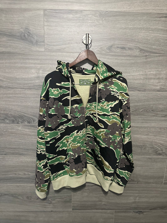 Denim Tears Camo Zip Up Hoodie