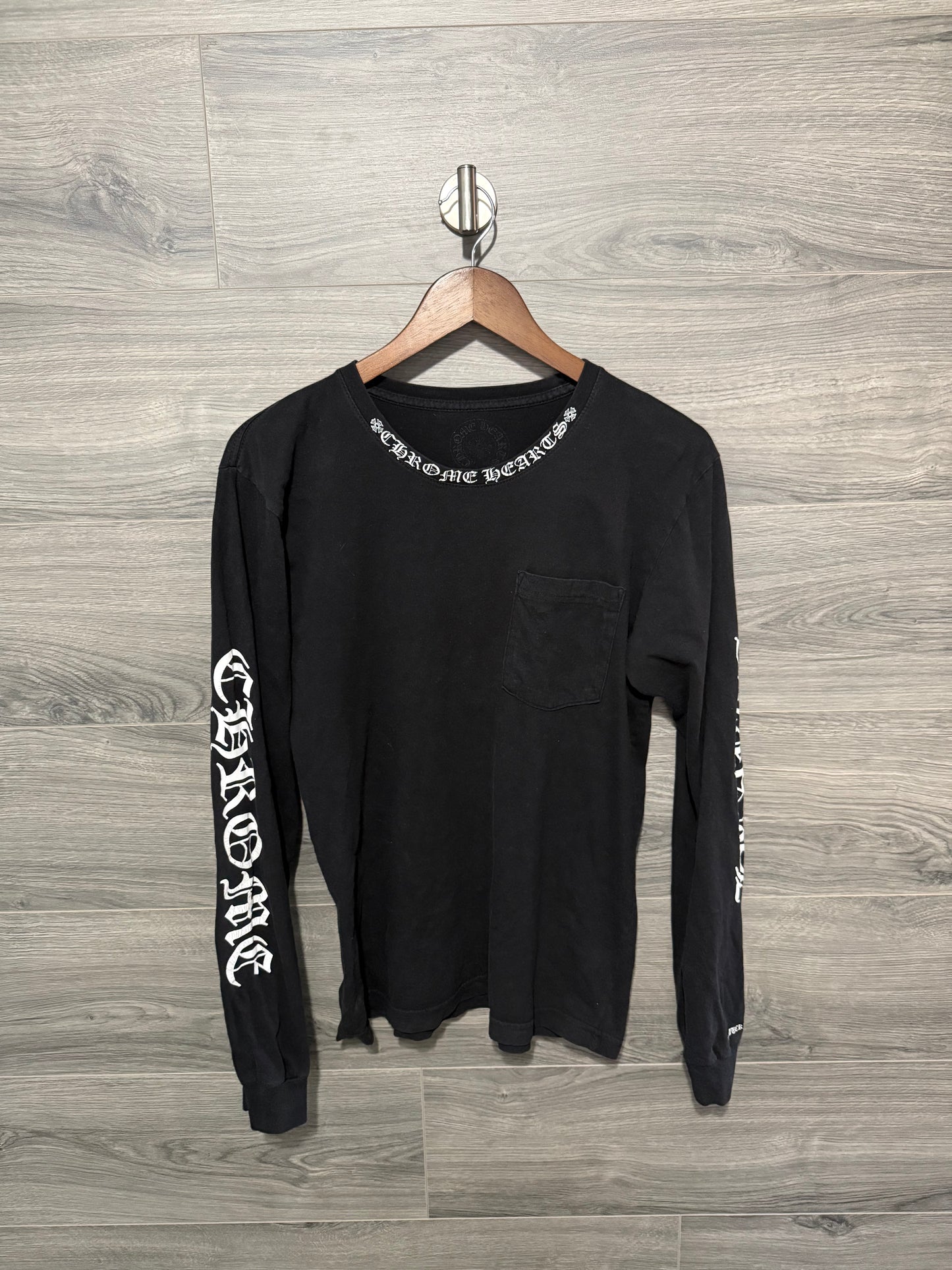 Chrome Hearts Neck Logo Longsleeve