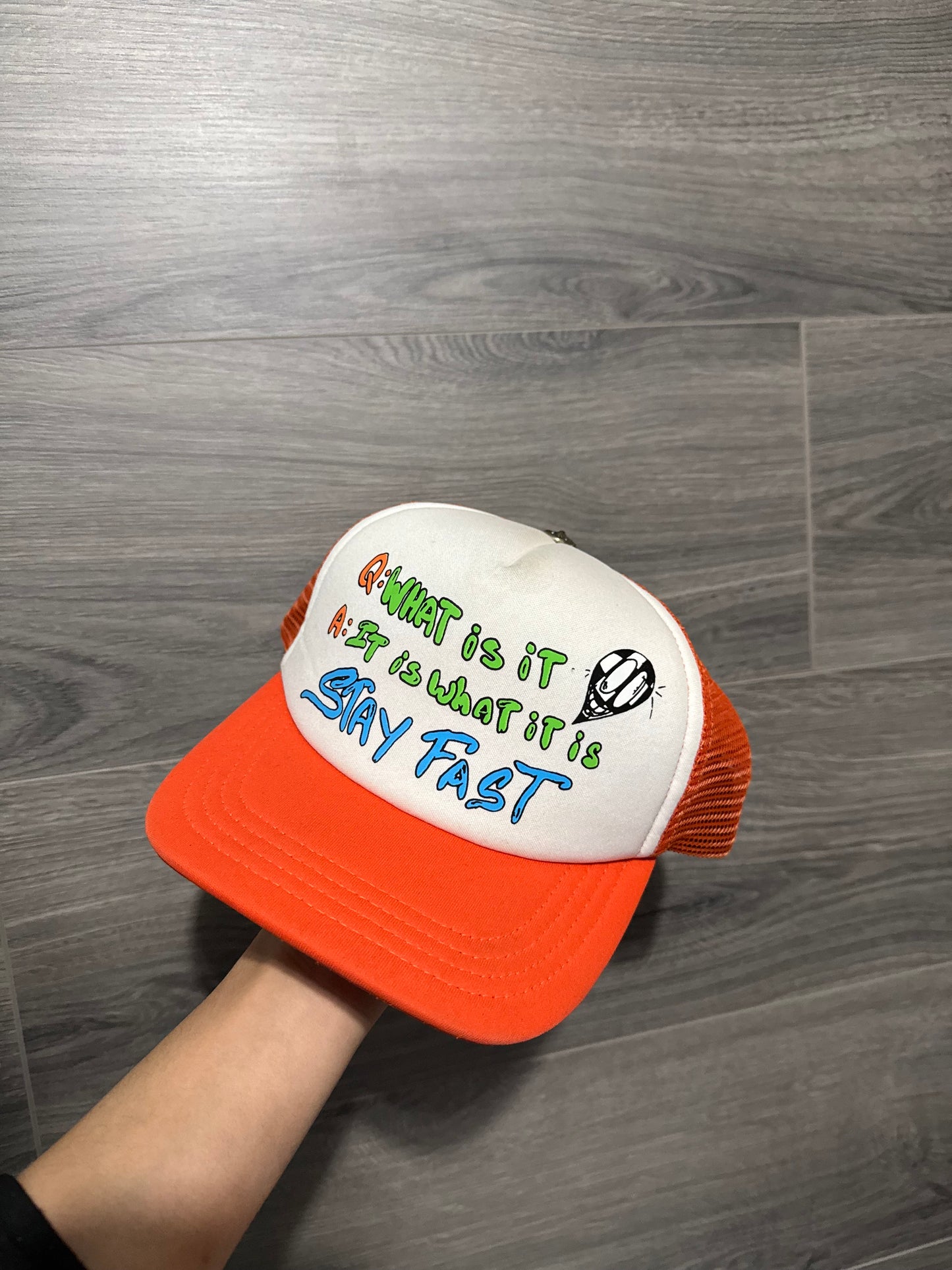 Chrome Hearts “Stay Fast” Trucker