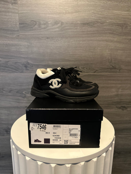 Chanel “White/Black” Runners