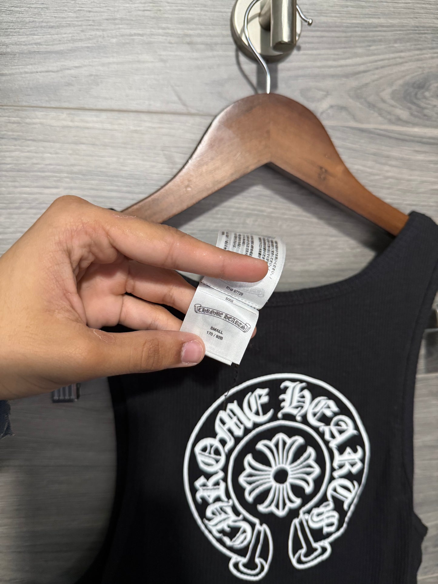 Chrome Hearts Horseshoe Tank Top