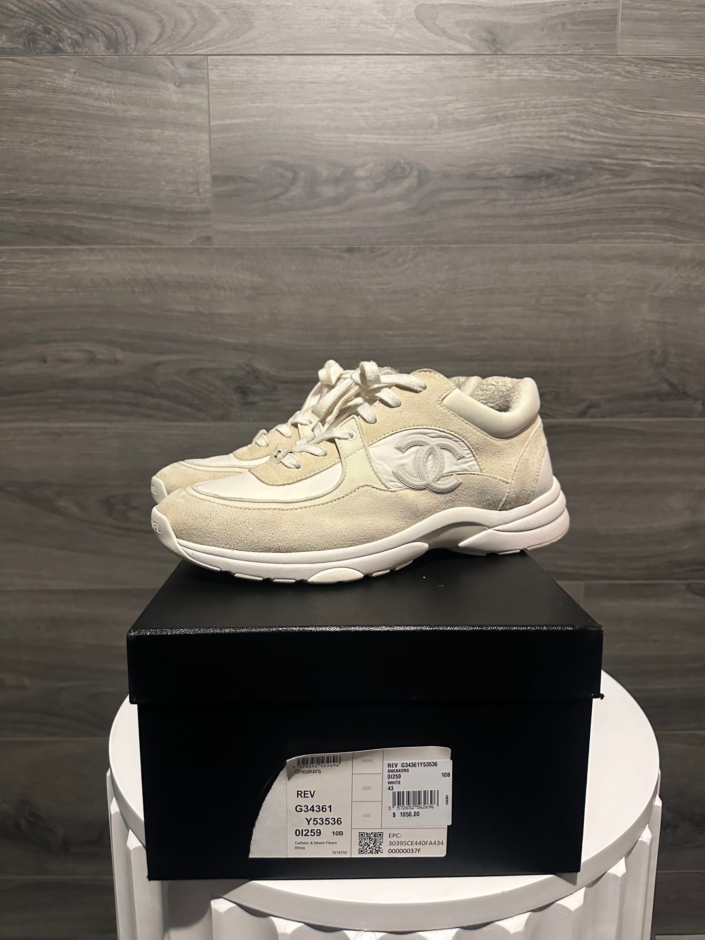 Chanel "White" Sneakers