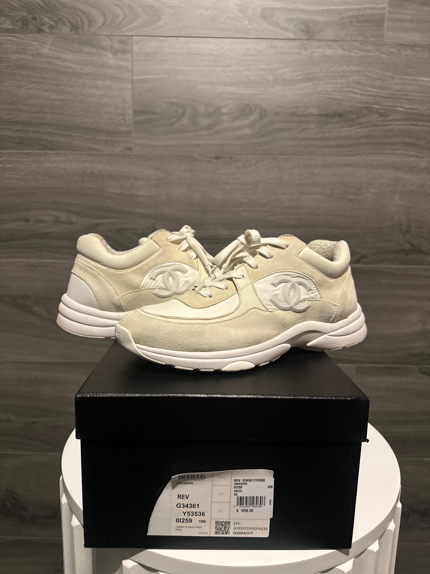 Chanel "White" Sneakers