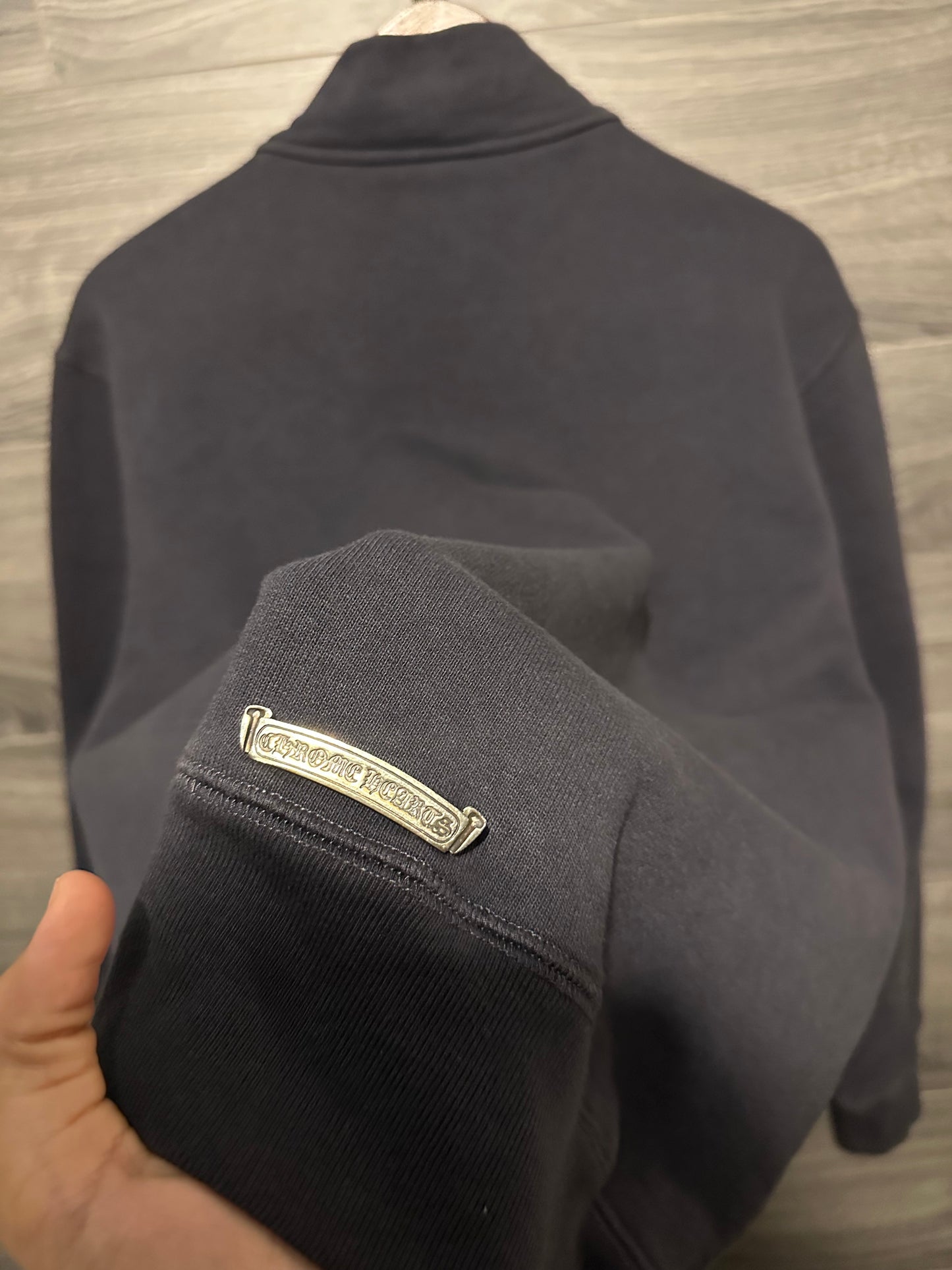 Chrome Hearts Triple Patch Quarter Zip